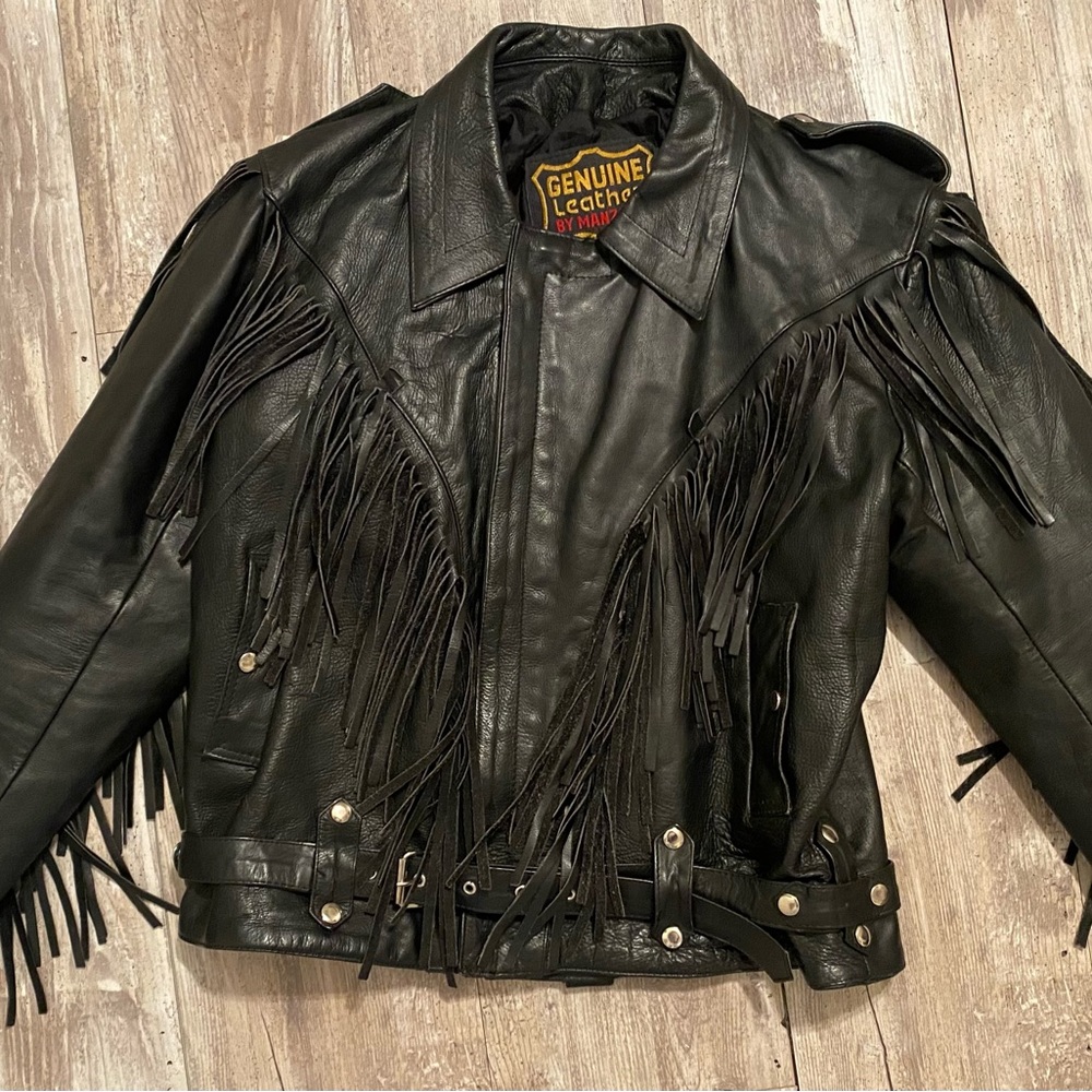 Men’s Vintage Motorcycle Jacket 100% Genuine Leather